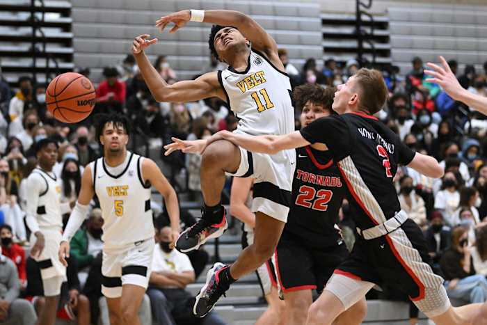 Roosevelt North Medford boys basketball Leon Neuschwander 42